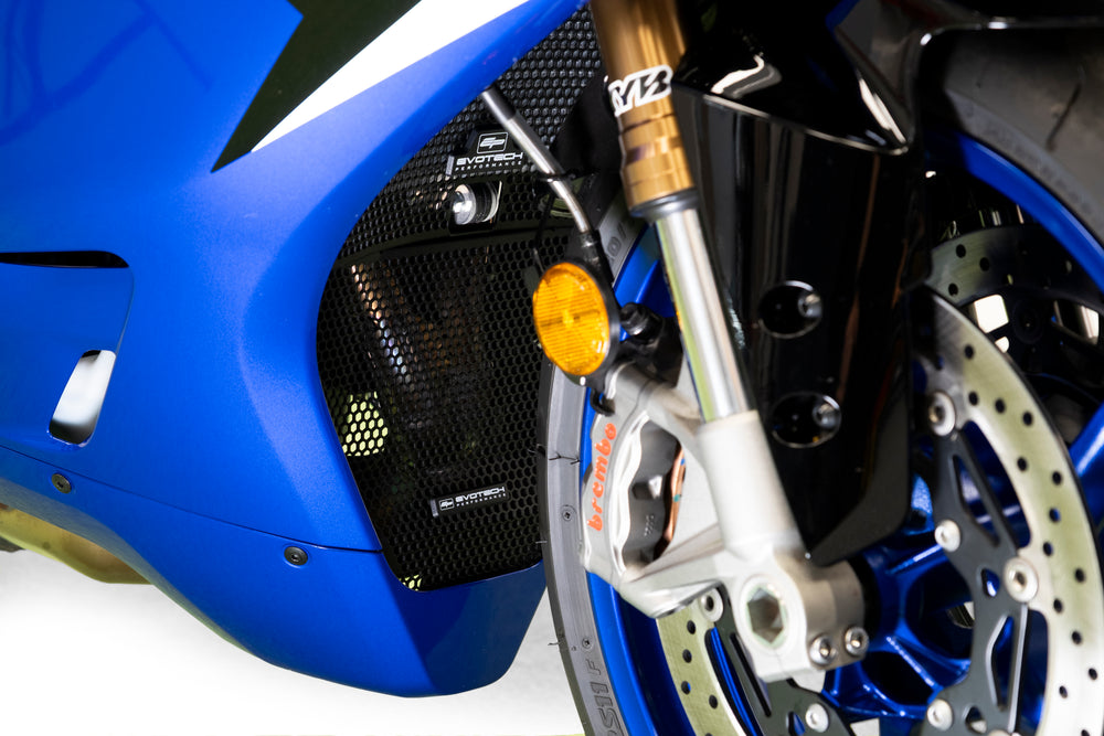 Evotech R9 Radiator Guard Evotech Radiator/Header Guard Set | Yamaha YZF-R9 – Evotech-Performance