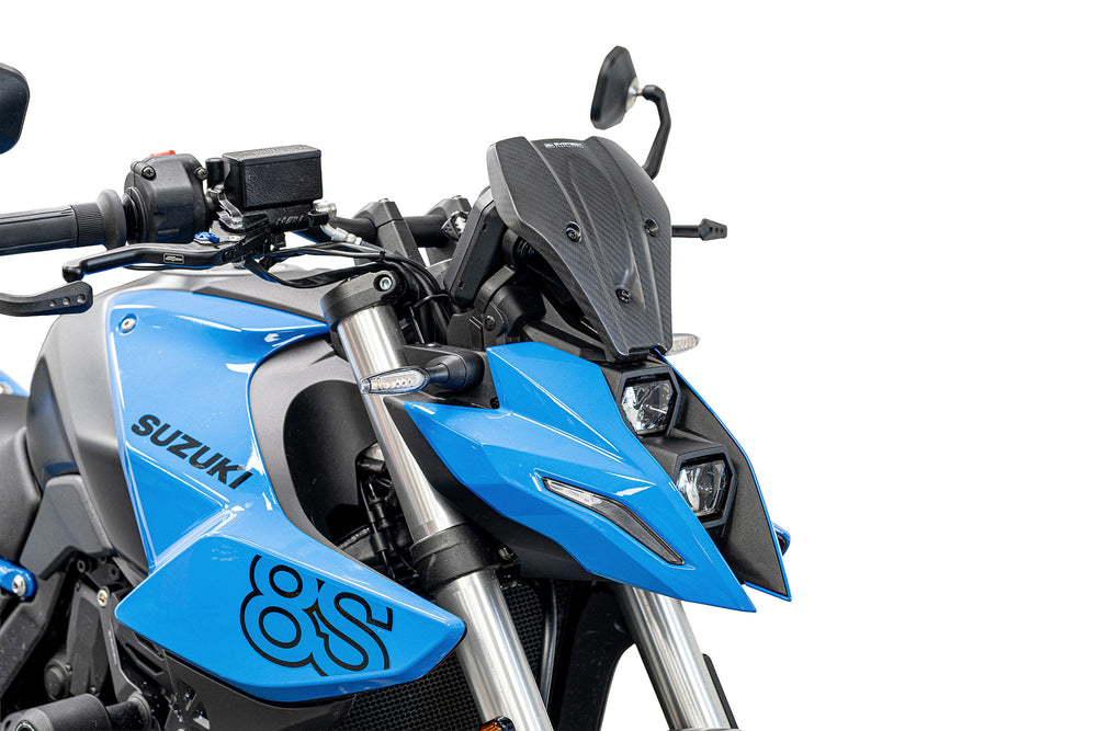 Evotech Fly Screen - Suzuki GSX-8S (2023+) (Carbon Fibre)