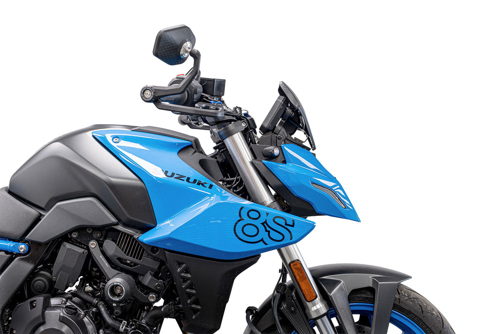 Evotech Fly Screen - Suzuki GSX-8S (2023+) (Carbon Fibre)