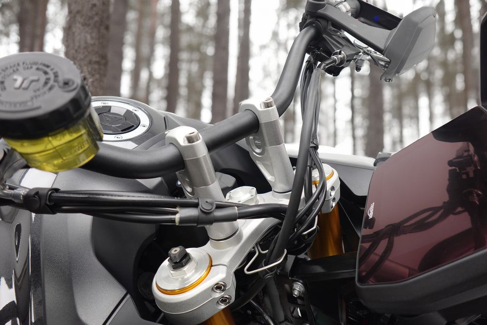 Evotech Handlebar Riser Triumph Tiger 900 GT Pro 2024 Evotech Performance