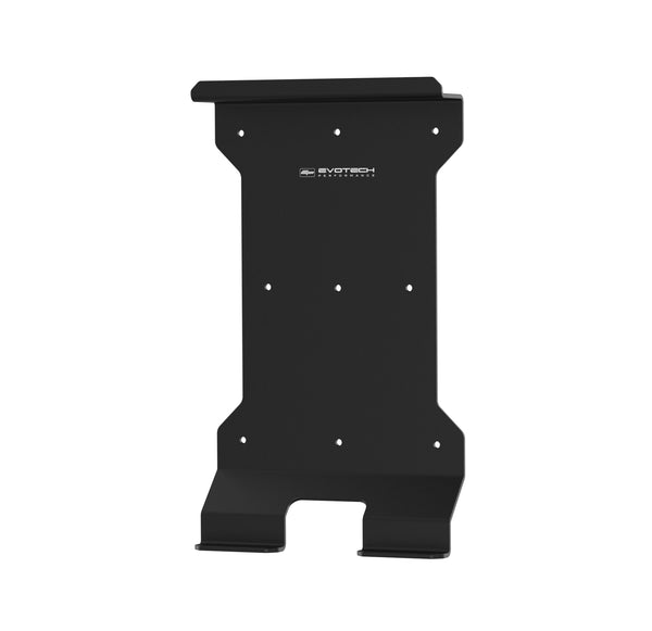 The Evotech Top Box Wall Mounting Bracket for the Triumph Tiger 900 has a range of mounting points for the bracket to be secured to the wall. The bespoke, shaped aluminium bracket has a clear connection point for the Triumph Top Box to securely hang from.