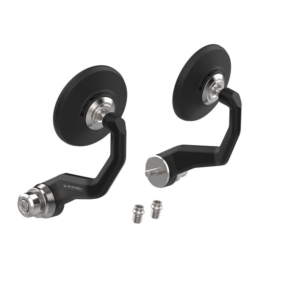 Evotech Handguard Bar End Mirrors (Retro) - Yamaha Tracer 9 GT+ (2025+)