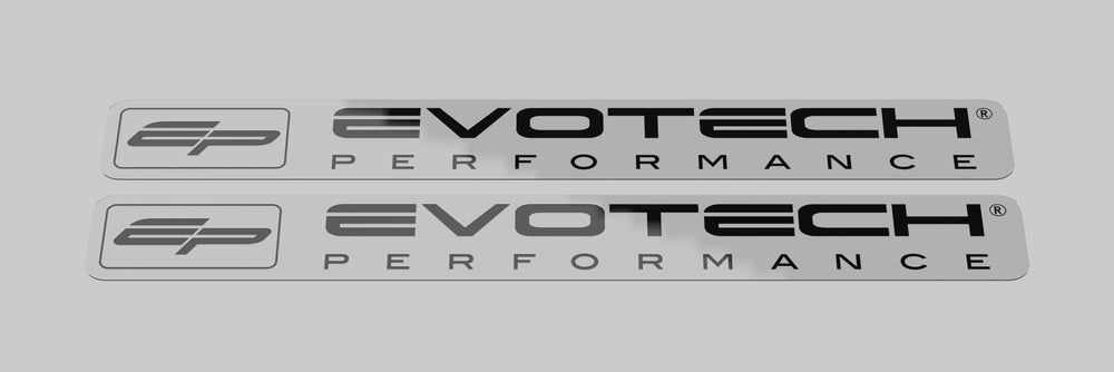 Evotech Performance Logo Sticker (White) – Evotech-Performance
