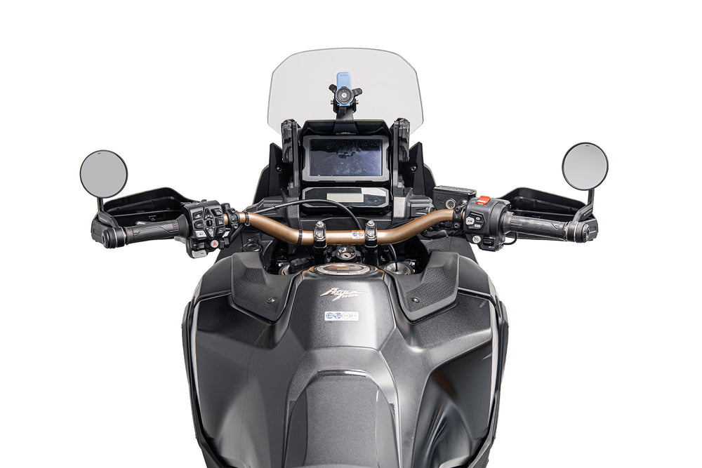 Evotech Bar End Mirrors (Retro) - Honda CRF1100L Africa Twin Adventure Sport Plus (2020+)