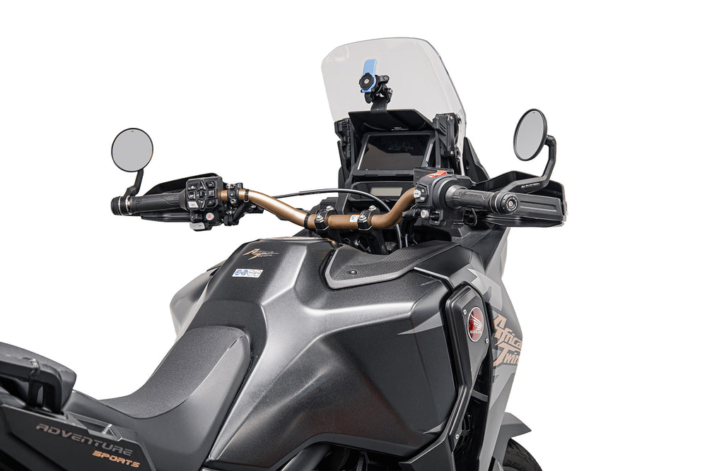 Evotech Bar End Mirrors (Retro) - Honda CRF1100L Africa Twin Adventure Sport Plus (2020+)