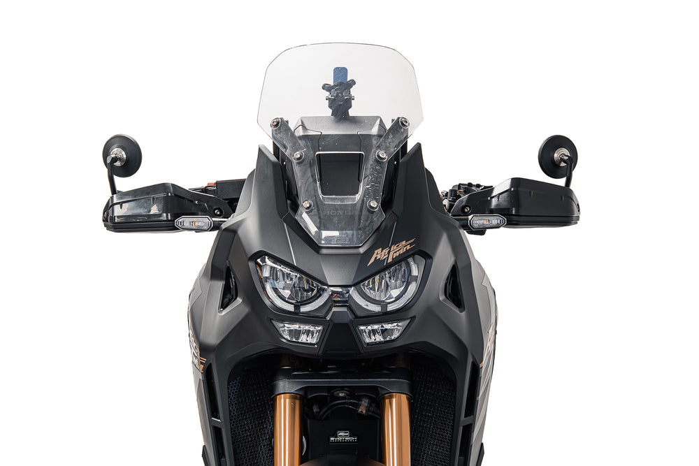 Evotech Bar End Mirrors (Retro) - Honda CRF1100L Africa Twin Adventure Sport Plus (2020+)