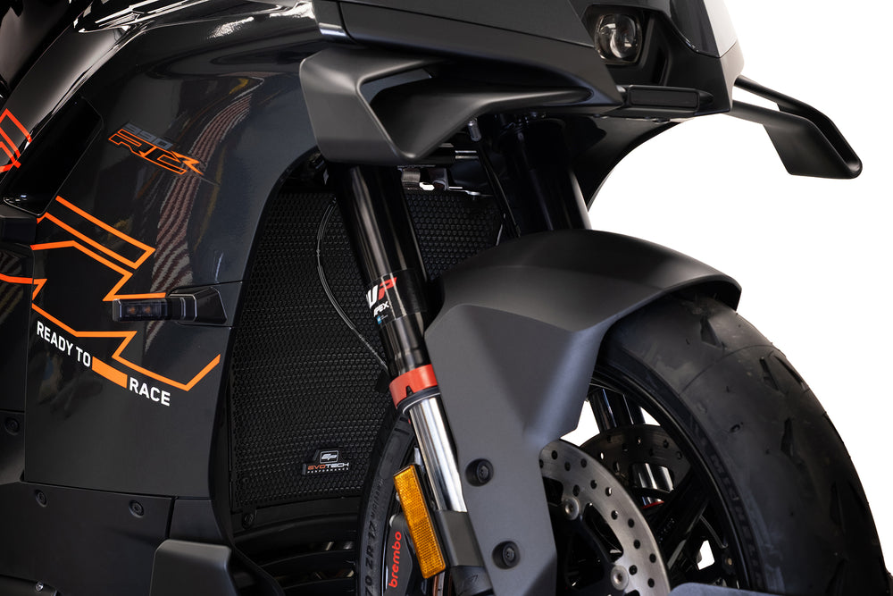 Evotech Radiator Guard (Black) - KTM 990 RC R (2026+)