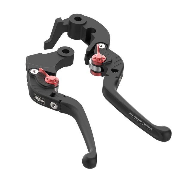 Evotech Evo Folding Clutch and Brake Lever Set - Yamaha XSR900 GP (2024+)