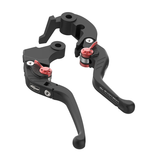 Evotech Evo Folding Clutch and Short Brake Lever Set - Yamaha XSR900 GP (2024+)