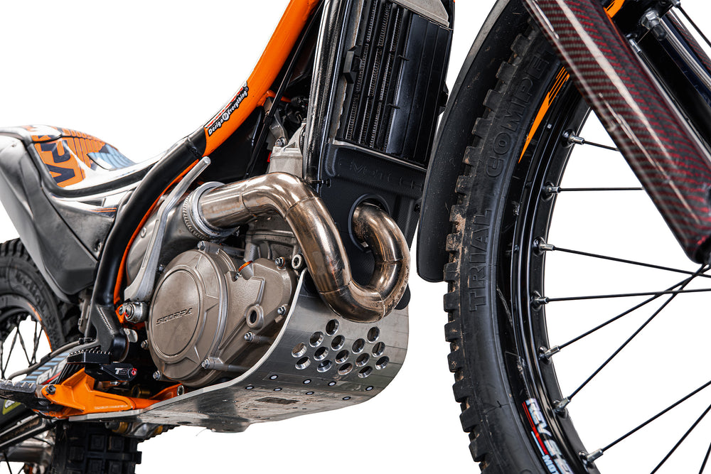 Evotech Engine Splash Guard - Scorpa 250 SC-F Factory (2024+)