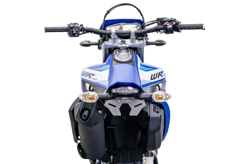 Wr125r Rear Rack Evotech Tail Tidy | Smoked Rear Light | Yamaha WR125R – Evotech-Performance