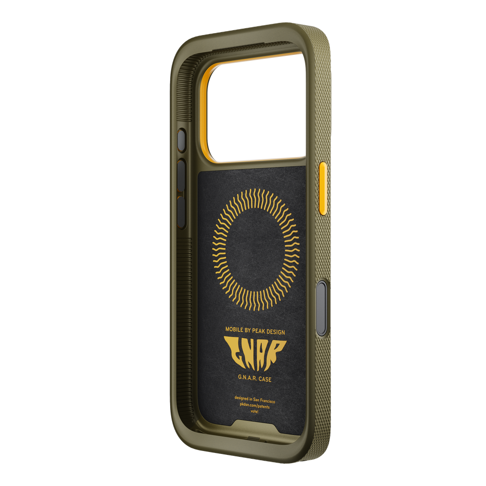 Peak Design GNAR Case (Kelp) - iPhone 17 Pro
