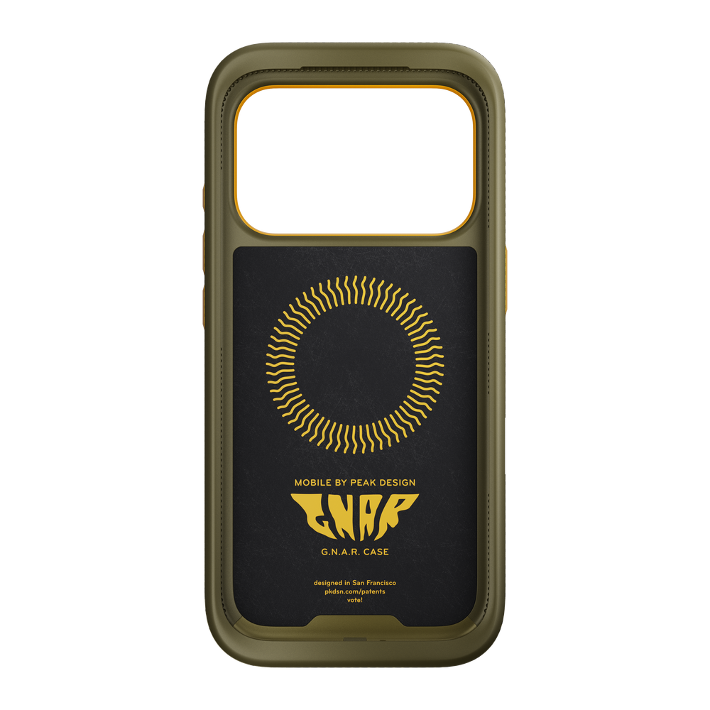 Peak Design GNAR Case (Kelp) - iPhone 17 Pro