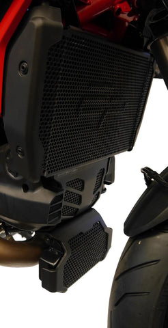 Evotech Ducati Hypermotard 939 Radiator, Engine And Oil Cooler Guard Set 2016 - 2018