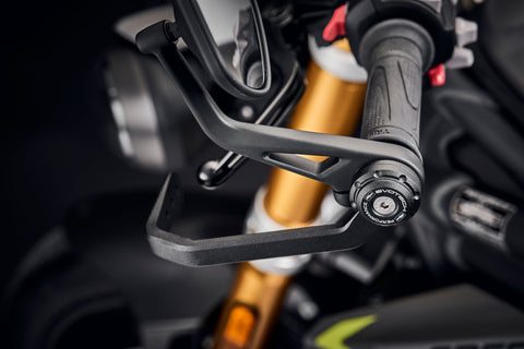Evotech Triumph Speed Triple RS Brake And Clutch Lever Protector Kit (2018 - 2020) (Bar End Mirror Version)
