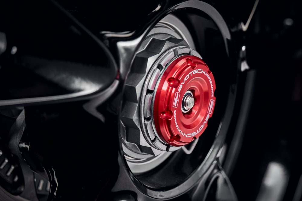 Evotech Rear Spindle Bobbins - Triumph Speed Triple 1200 RX (2025+)