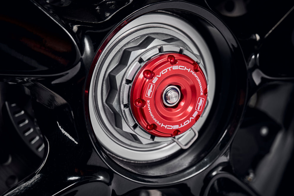 Evotech Rear Spindle Bobbins - Triumph Speed Triple 1200 RX (2025+)