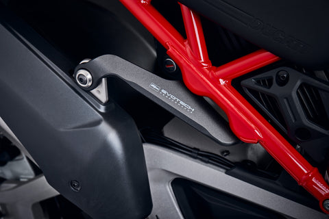 Evotech Ducati Multistrada V4 RS Exhaust Hanger & Pillion Footpeg Removal Kit (2024+)