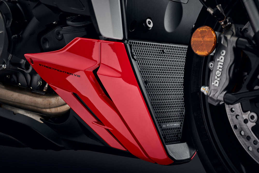 Evotech Ducati Streetfighter V2 Radiator Guard Set (2022+)