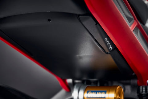 EP Triumph Street Triple RS Footrest Blanking Plate Kit (2017 - 2019)