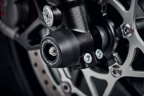 Evotech Front Spindle Bobbins - Triumph Street Triple S (2017 - 2019)