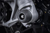The precision fit of EP nylon bobbin to the front fork of the Ducati Multistrada 1200 S.