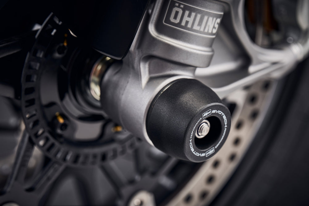 Evotech Front Spindle Bobbins - Ducati Streetfighter V4 (2020+)