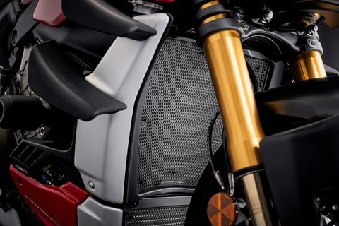 Evotech Ducati Streetfighter V4 Radiator Guard Set (2020+)