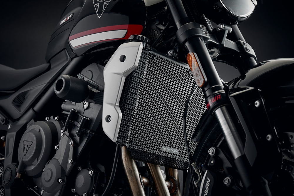 Evotech Radiator Guard - Triumph Trident 660 Triple Tribute Edition (2 ...