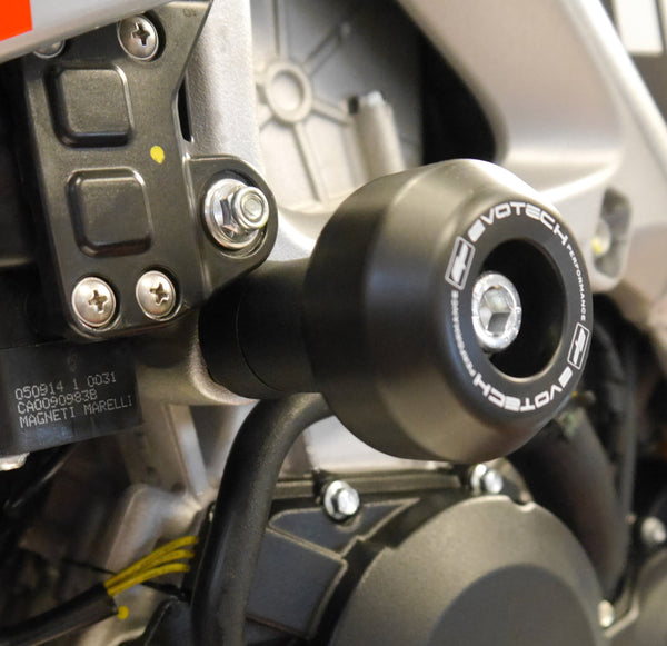 Evotech Crash Bobbins - Aprilia Tuono V4 (2011 - 2014)