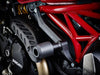 Evotech Ducati Monster 821 Frame Crash Protection 2013 - 2017