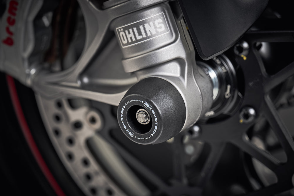 Evotech Front Spindle Bobbins - Ducati Panigale 1299 R (2017-2019)