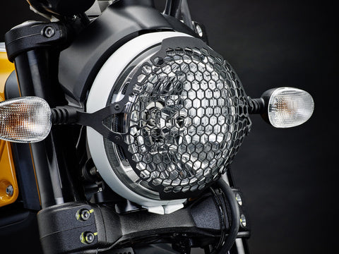 Couvercle Protection Étrier Frein Avant Or Pour Ducati Scrambler 800 2015-2021 & Scrambler 1100 2018-2024 – Accessoire Alu CNC !