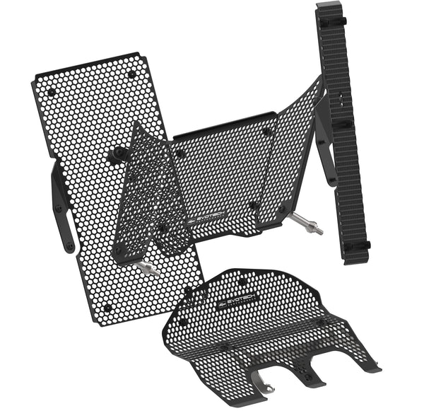 Evotech Multistrada V4 RS Radiator Oil Cylinder Head Guard Set (2024+)
