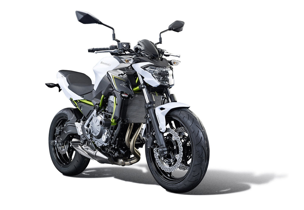 Evotech Radiator Guard - Kawasaki Z650 Performance (2021 - 2025)