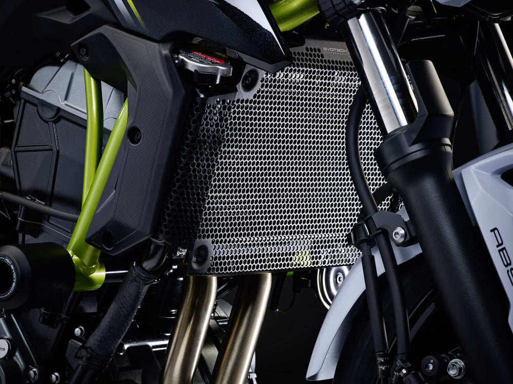 Evotech Radiator Guard - Kawasaki Z650 Performance (2021 - 2025)