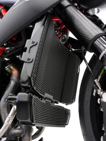 EP Radiator Guard installed on MV Agusta Brutale 800 motorcycle