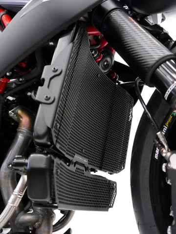 EP Radiator Guard installed on MV Agusta Dragster Rosso
