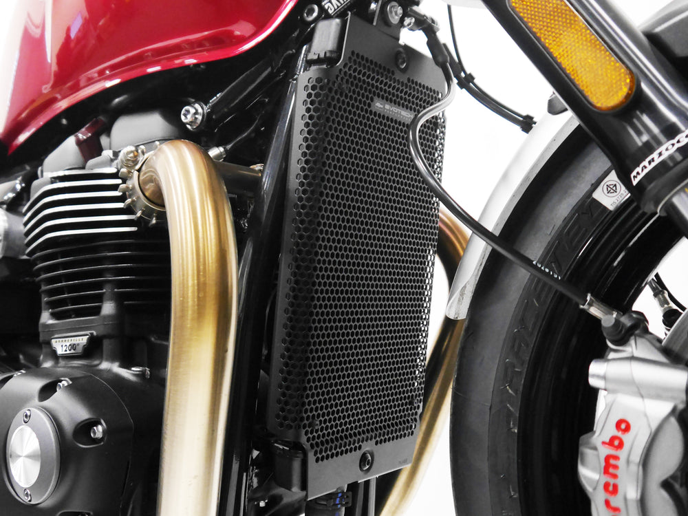 Evotech Radiator Guard - Triumph Bonneville T100 (2017+)