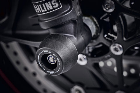 Evotech Front Spindle Bobbins - Triumph Speed Triple RS (2018 - 2020)