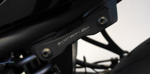 2018 R3 Pillion Evotech Yamaha YZF-R3 Exhaust Hanger & Pillion Footpeg Removal Kit (20 ...