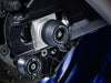 EP Spindle Bobbins Kit crash protection for the rear swingarm of the Yamaha MT-10 SP, fitted near EP Paddock Stand Bobbins.  